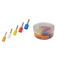 Набор наконечников-гильз серии Е №1 (Е0508, Е7508, Е1008, Е1508, Е2508)  SQ0512-0016  TDM