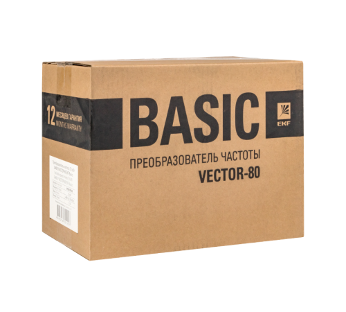 Преобразователь частоты 11 кВт 3х400В VECTOR-80 EKF Basic  VT80-011-3B  EKF