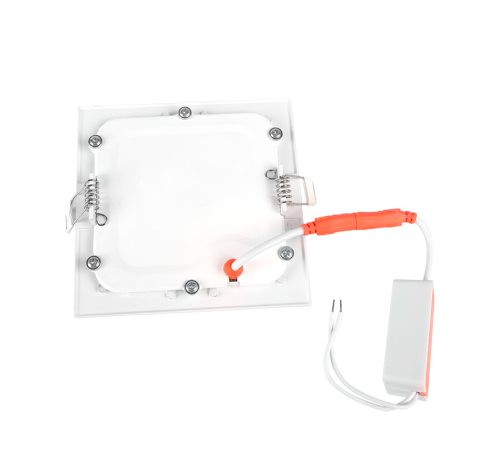 Светильник светодиодный встраиваемый downlight ДВО PPL-S 12w 6500K IP40 WH 170мм встр/квадр  .5008366A  Jazzway