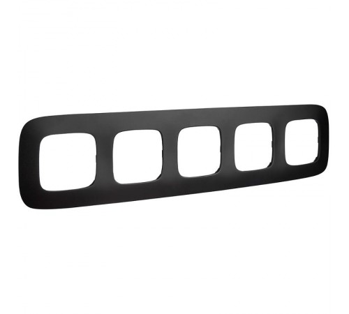 Valena ALLURE Алюминий Рамка 5-ая  754395  Legrand