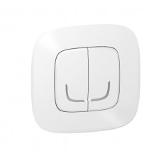 Выключатель Умный беспроводной 2-кл. Valena Allure бел. Netatmo  752587  Legrand