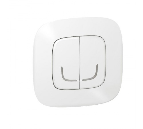 Выключатель Умный беспроводной 2-кл. Valena Allure бел. Netatmo  752587  Legrand