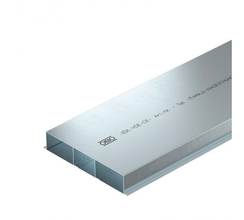 Кабельный канал для заливки в стяжку EUK 2000x250x48 мм (сталь) (S3 25048)  7400332  OBO Bettermann