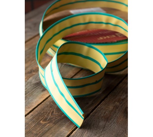 Термоусаживаемая трубка ТУТ нг 30/15 жел-зел EKF PROxima  tut-30-yg  EKF