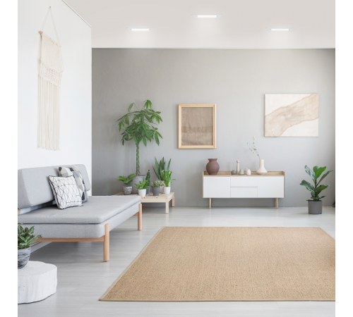 Светильник  Elementary Downlight квадрат 20W 1700lm 4000K 170-260V IP20 170*26 белый LED 1/60  998420218  Gauss