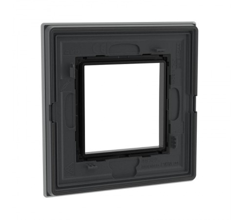 Рамка из натурального стекла, "Avanti", черная, 2 модуля  4402822  DKC