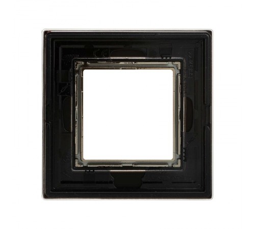 Рамка из натурального стекла, "Avanti", черная, 2 модуля  4402822  DKC