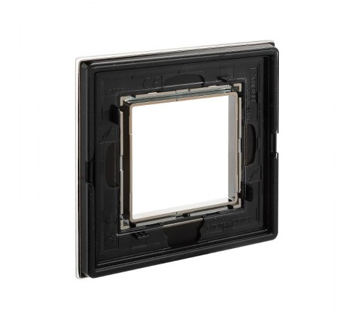 Рамка из натурального стекла, "Avanti", черная, 2 модуля  4402822  DKC
