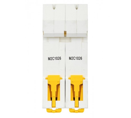 Выключатель автоматический двухполюсный M06N 2P C 10А 6кА ARMAT  AR-M06N-2-C010  IEK