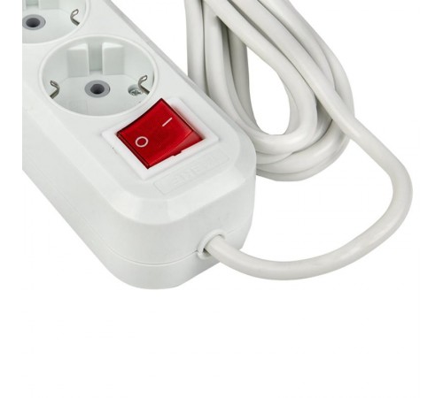 Удлинитель "Эксперт"  4 гнезда 3 метра 16А/3,5кВт с выключателем и заземлением ПВС 3х1 EKF PROxima  UBA16-310-4-03i  EKF