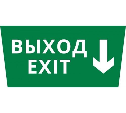 Пиктограмма ДСО-IP65 "Выход - вниз"  60475DEK  DEKraft