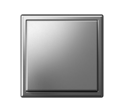 ArtGallery Сталь Выключатель 1-клавишный КНОПОЧНЫЙ, механизм, быстрозажим. клем.  GAL000915S  SE