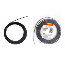 Нейлоновая кабельная протяжка НКП диаметр 4мм длина 25м с наконечниками (черная)  SQ0590-0025  TDM