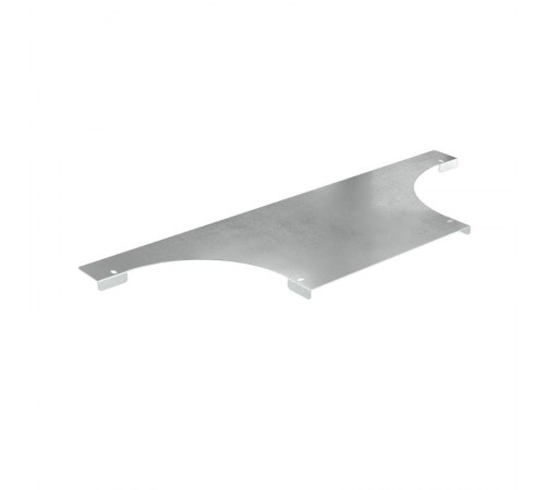 Крышка на ответвитель универсальный DL горизонтальный 400, в компл. с креп. эл. и соед. пластинами, необходимыми для монтажа, горячеоцинкованная  SKF