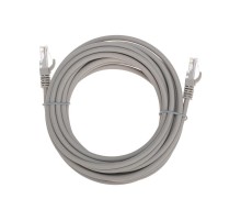 Патч-корд U/UTP CAT 6, RJ45-RJ45, 26AWG, LSZH, серый, 5м REXANT  02-0290-5  REXANT