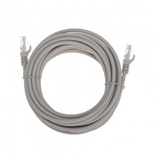 Патч-корд U/UTP CAT 6, RJ45-RJ45, 26AWG, LSZH, серый, 5м REXANT  02-0290-5  REXANT