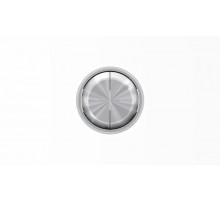 Клавиша для 2-клавишных выключателей/переключателей/кнопок, серия SKY Moon, кольцо хром2CLA861100A1401 ABB