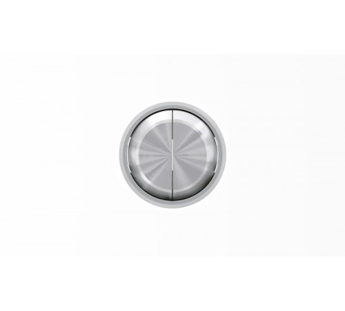 Клавиша для 2-клавишных выключателей/переключателей/кнопок, серия SKY Moon, кольцо хром2CLA861100A1401 ABB