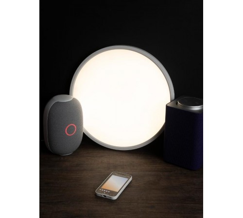 Умный потолочный светильник 480 мм 36W EKF Connect  sclwf-480-cct  EKF