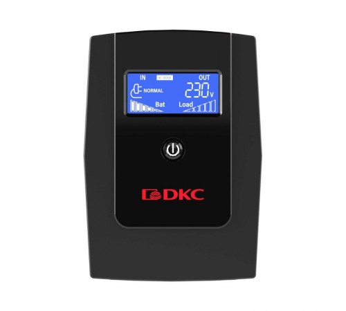 ИБП Info LCD, 600 ВА, IEC C13 (3), USB + RJ45  INFOLCD600I  DKC