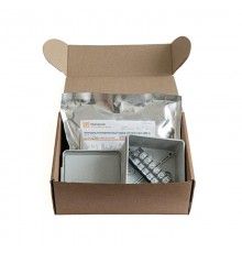 Коробка распределительная двухкомпонентная (HF) с компаундом и с 6-кл. зажимами, сечение до 2,5 мм, 100х100х50 серая IP68 PR80.0178  Промрукав