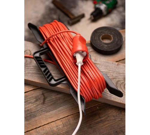 Удлинитель на рамке "Зевс 2.0" 30м без заземления ПВС 2*0,75 10А/2,3кВт  PROxima EKF