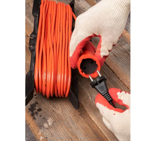 Удлинитель на рамке "Зевс 2.0" 30м без заземления ПВС 2*0,75 10А/2,3кВт  PROxima EKF