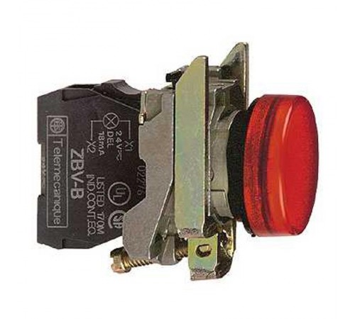 СИГНАЛЬНАЯ ЛАМПА 22ММ 230-240В XB4BVM4  XB4BVM4  Schneider Electric