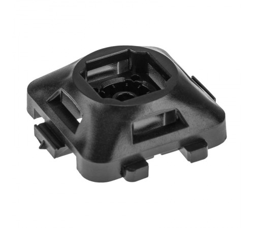 Площадка под стяжку усиленная для прямого монтажа 35х35мм, черная (50 шт/уп)  07-2109  REXANT