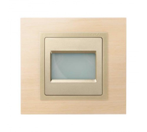 Simon 82 Накладка с полупрозрачным рассеивателем для системы "ждите-входите", S82, S82N, шампань  82096-34  Simon