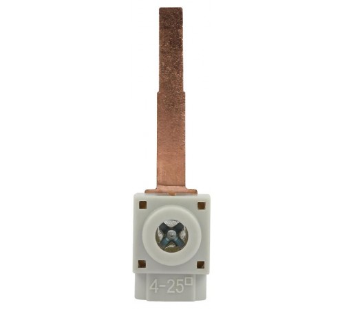 Клеммы силовые вводные КВМ  NO-224-146 для модульного оборудования 4-25мм2 прямая удлинённая переднее подключение PIN  Б0065615  ЭРА