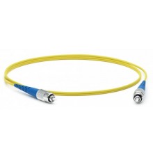 Патч-корд FC-S2-9-FC/UR-FC/UR-H-1M-LSZH-YL волоконно-оптический (шнур) SM 9/125 (OS2), FC/UPC-FC/UPC, 2.0 мм, simplex, LSZH, 1 м  246492  Hyperline
