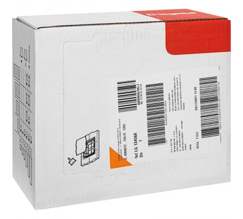 Practibox S Пластиковый щиток Встраиваемый (в полые стены) 1X8 Белая дверь  134568  Legrand