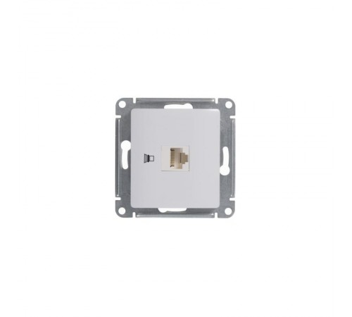Glossa Белый Розетка компьютерная RJ45 кат.5E  GSL000181K  SE