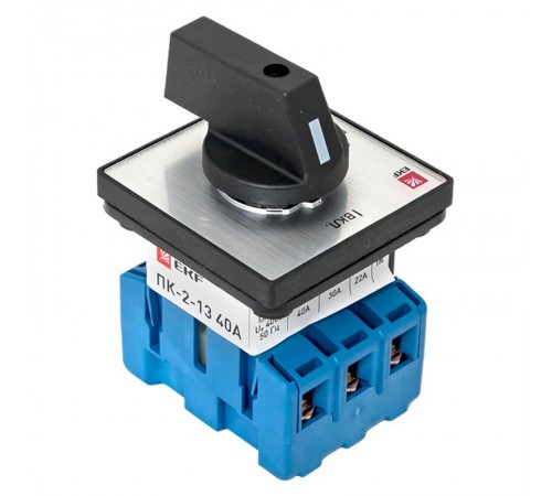 Переключатель кулачковый ПК-2-13 40А 3P "ВКЛ-ВЫКЛ" EKF PROxima  pk-2-13-40  EKF