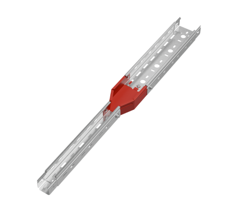 Переходник центральный 50х50-100 мм "ПЛЮС" HD  PDplus50-50-100-C HD   КМ-профиль