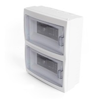 Бокс настенный 16 модулей, пластик, IP20, серия Standart (КНО-16Д), EBX50-3/16-20  39648  STEKKER