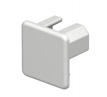 Торцевая заглушка кабельного канала WDK 20x20 мм (ПВХ,светло-серый) (WDK HE20020LGR)  6183611  OBO Bettermann