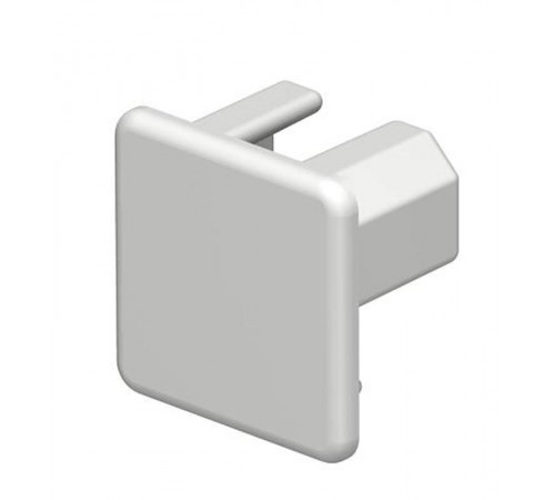 Торцевая заглушка кабельного канала WDK 20x20 мм (ПВХ,светло-серый) (WDK HE20020LGR)  6183611  OBO Bettermann