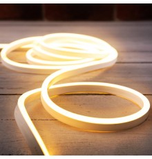 Гибкий неон LED SMD 8х16 мм, односторонний, теплый белый, 120 LED/м, 5 м  131-006  NEON-NIGHT