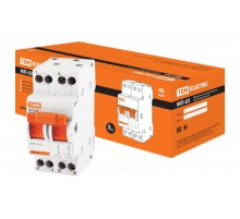 Переключатель модульный трехпозиционный МП-63 2P 32А  SQ0224-0015  TDM