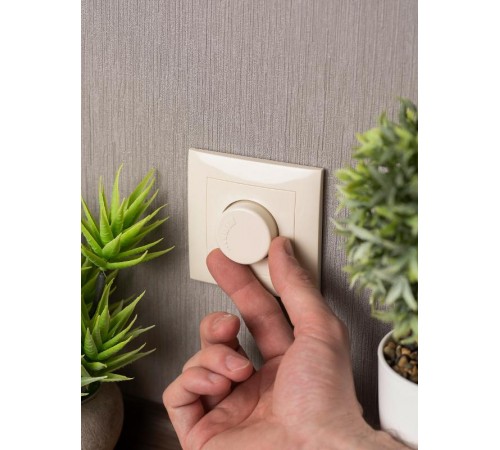 Валенсия светорегулятор 600W 220В кремовый EKF PROxima   EWD06-101-20   EKF