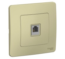 Blanca Бежевый С/У Розетка телефонная RJ11  BLNIS011007  SE