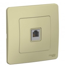 Blanca Бежевый С/У Розетка телефонная RJ11  BLNIS011007  SE