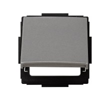Simon 27 Крышка откидная для розетки (механизм S27), IP44, IK07, Scudo, серый  2705092-063  Simon