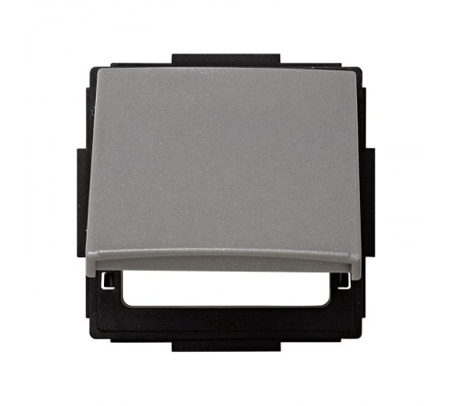 Simon 27 Крышка откидная для розетки (механизм S27), IP44, IK07, Scudo, серый  2705092-063  Simon