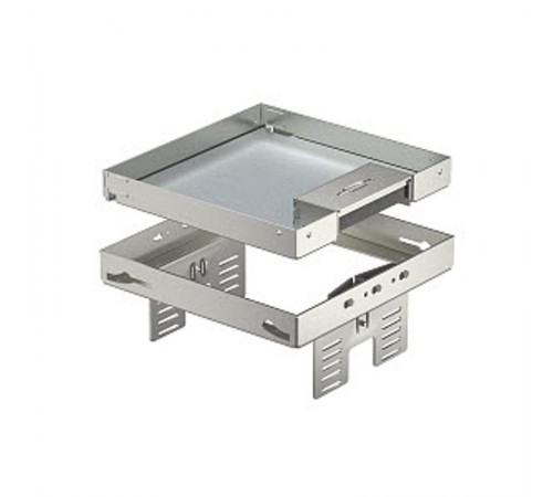 Кассетная рамка RKSN2 UZD3 ном.размер 4 200x200 мм (сталь) (RKSN2 UZD3 4VS20)  7409228  OBO Bettermann