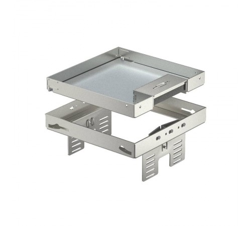 Кассетная рамка RKSN2 UZD3 ном.размер 4 200x200 мм (сталь) (RKSN2 UZD3 4VS20)  7409228  OBO Bettermann