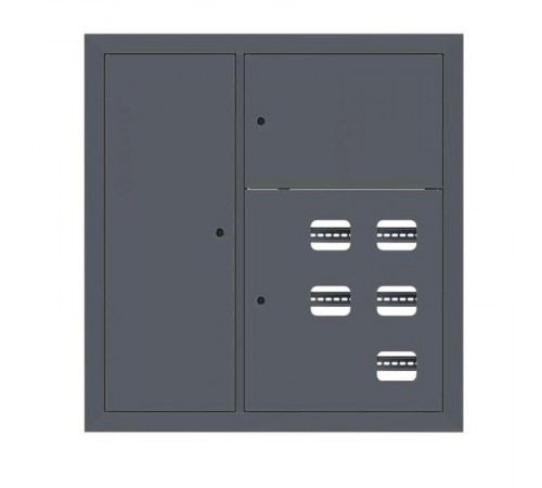 Щит этажный 5 кв. слаботочка слева RAL7016 (1000х950х150)  PROxima mb29-v-5z-ral7016 EKF