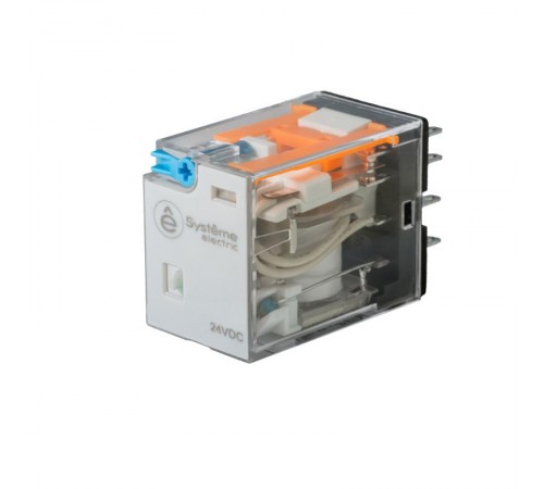 Реле 12A 2CO 24VDC тест кнопка LED  SXM2AB2BD  SE